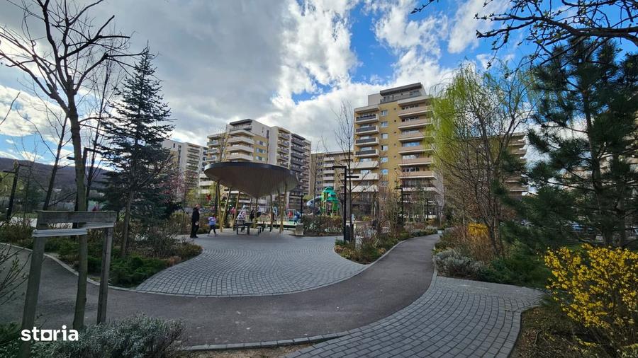 Apartament 2 camere Urban-Plaza mobilat-utilat lux,parcare,600 Euro - 4