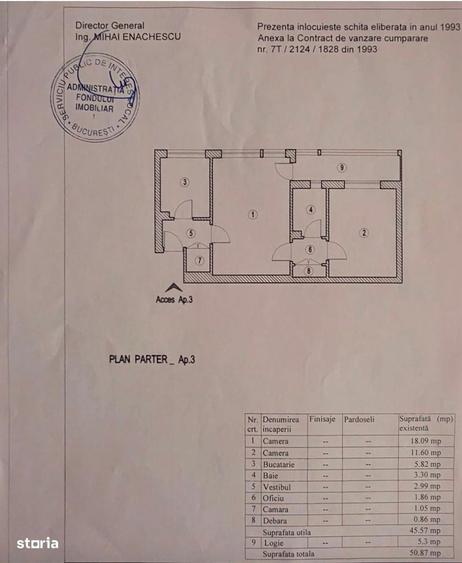 Apartament cu 2 camere semidecomandat în Dristor
