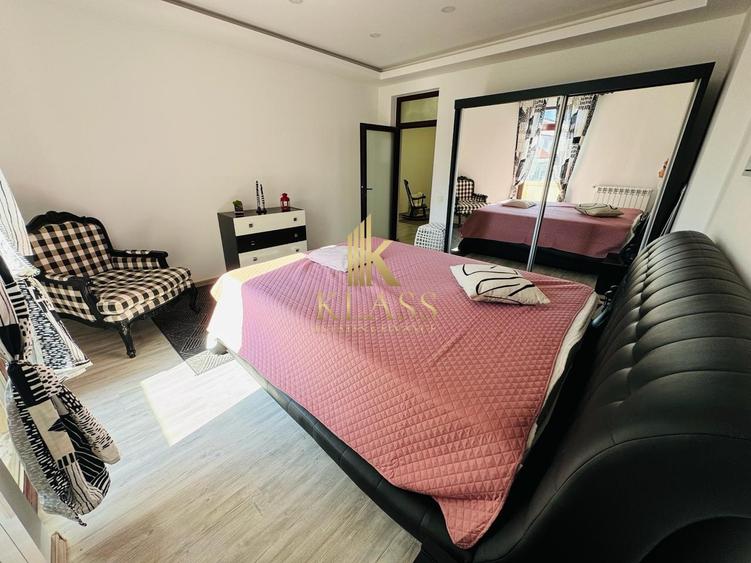 Apartament cu 3 camere semidecomandat, mobilat în Capitale