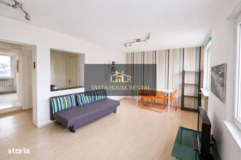 Apartament cu 2 camere, mobilat în Tei