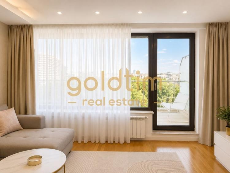 Apartament cu 3 camere semidecomandat în Herăstrău