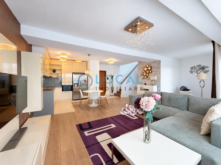 Apartament cu 3 camere semidecomandat, mobilat în Mărăști