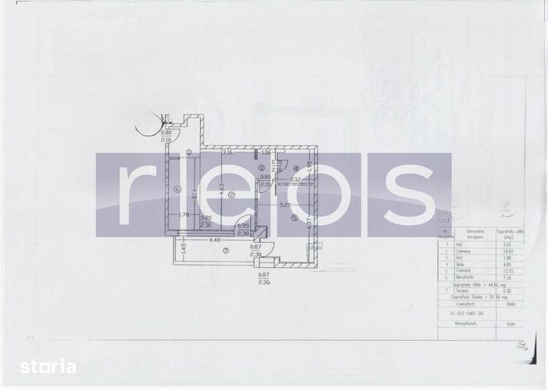 Apartament cu 2 camere, mobilat în Herăstrău