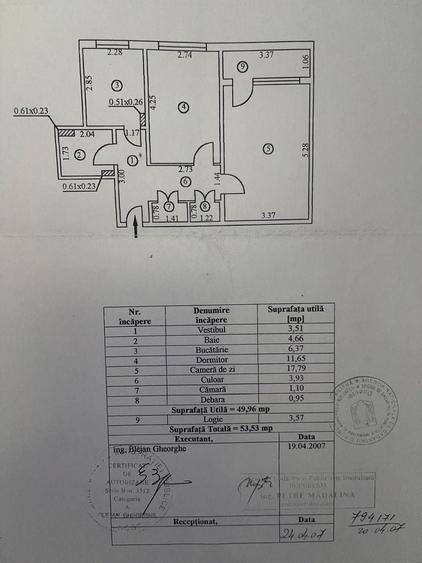 Apartament cu 2 camere decomandat, mobilat în Dristor
