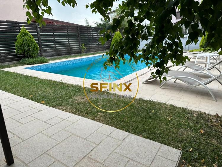 Casă individuală cu 4 camere cu Piscina în Măgurele