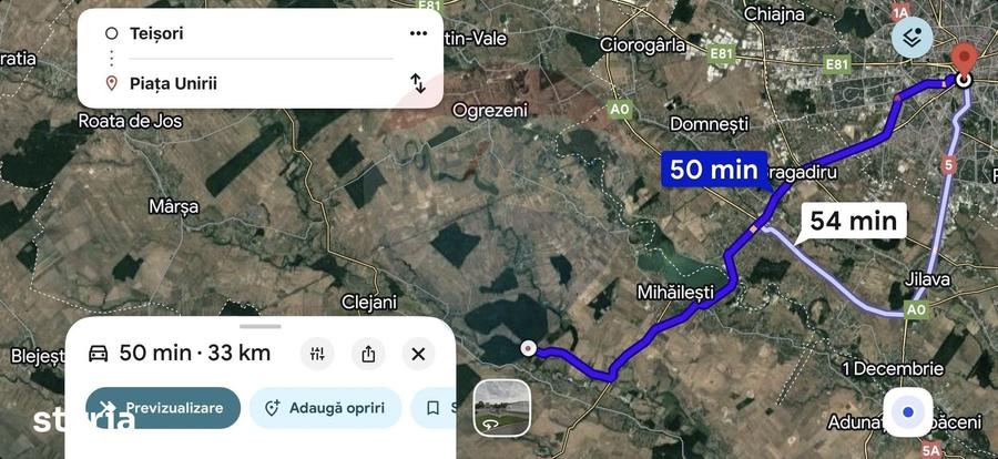 Teren de 2000 mp, în Bulbucata