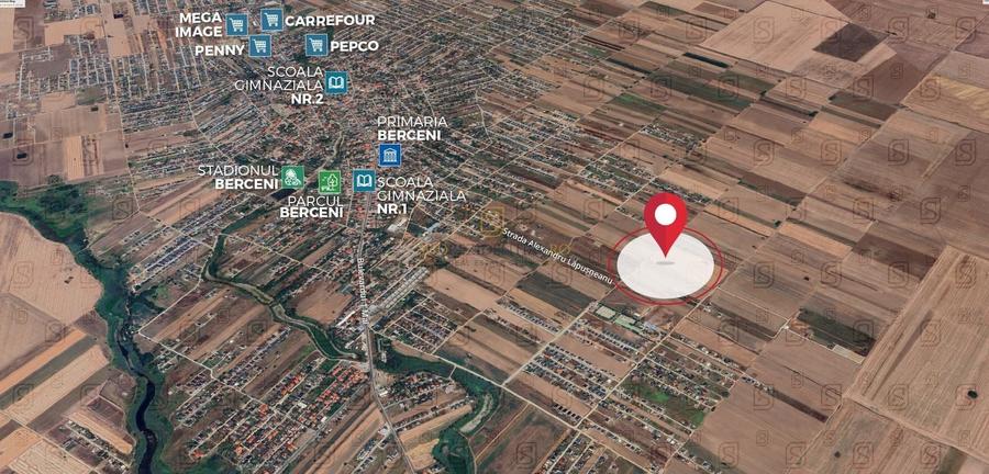 Teren Construcții intravilan de 500 mp, în Berceni