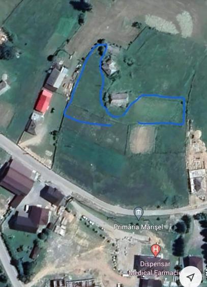 Teren Construcții intravilan de 2100 mp, în Mărișel
