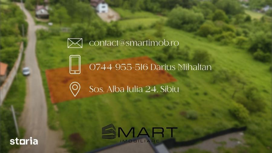 Teren intravilan 1300mp Cisnadioara str. Ciresilor - 1