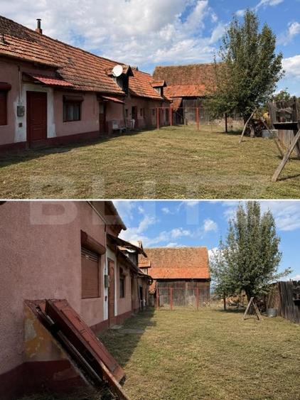 Casă individuală cu 2 camere cu Teren 1332 Mp în Feldioara