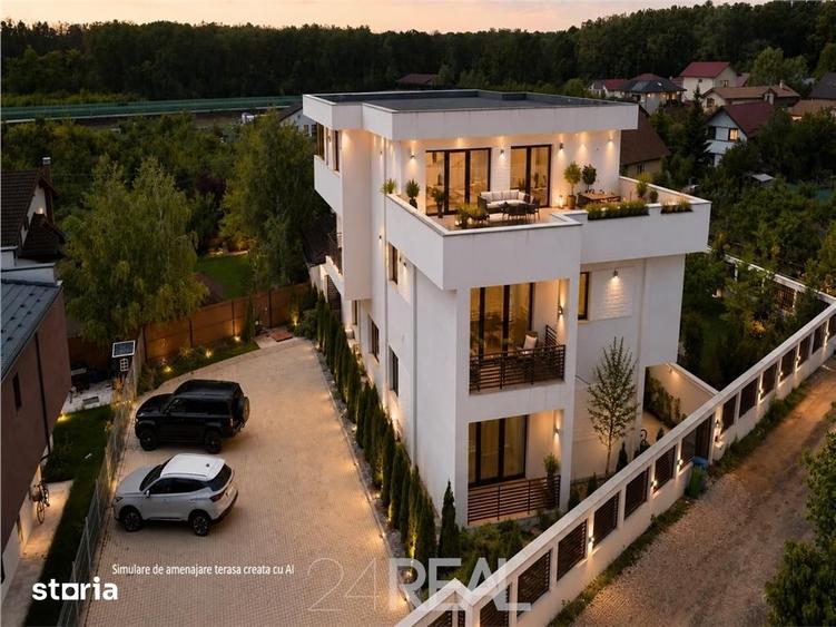 Apartament cu 3 camere în Corbeanca