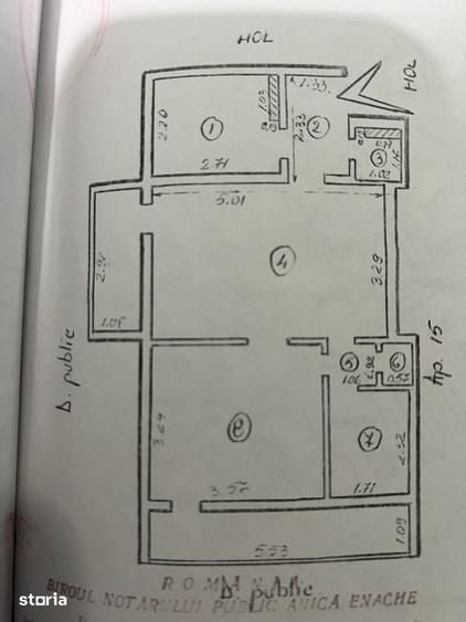 Apartament cu 2 camere în Țiglina 1