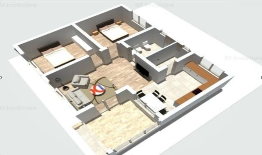 Casă cu 3 camere cu Teren 700 Mp în Central