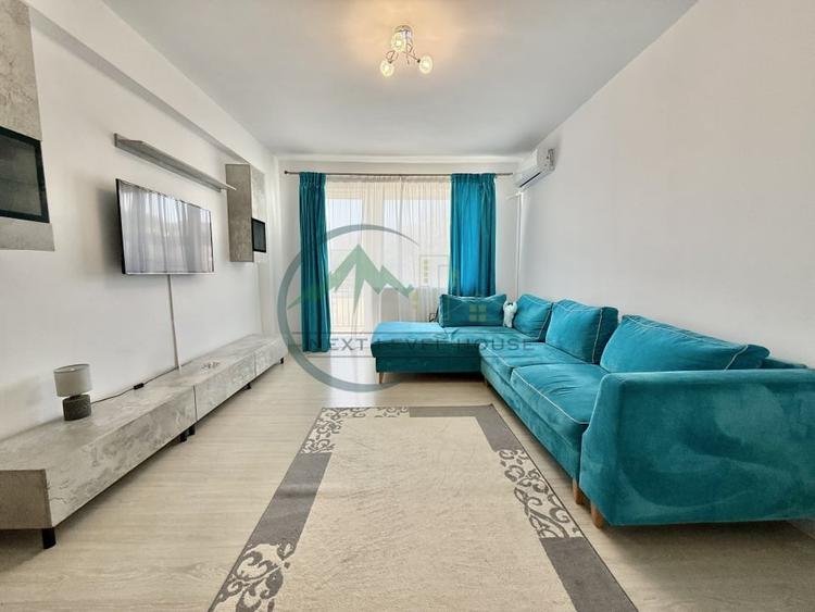 Apartament cu 2 camere decomandat, mobilat în Tractorul