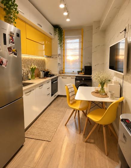 Apartament cu 2 camere decomandat, mobilat în Timpuri Noi
