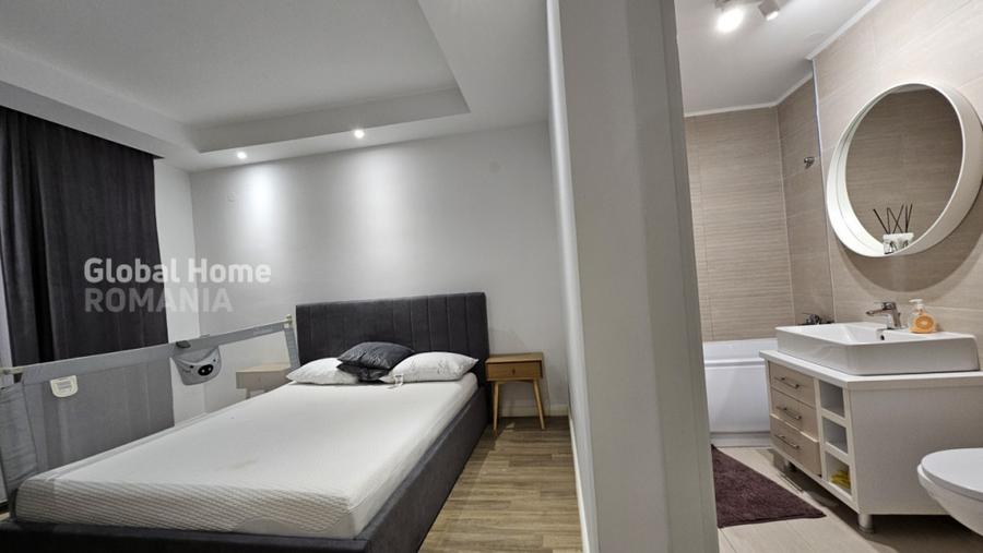 Apartament cu 3 camere semidecomandat, mobilat în Tunari