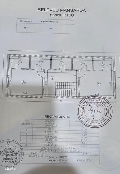 Casă cu 4 camere cu Teren 394 Mp în Central