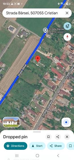 Teren Construcții intravilan de 1205 mp, în Cristian