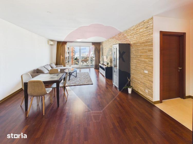Apartament cu 2 camere, mobilat în Nord