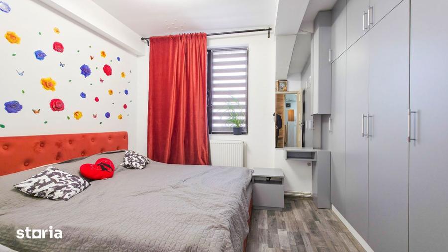 Apartament 2 camere Bragadiru Alunului, mobilat, balcon 19mp, parcare - 17