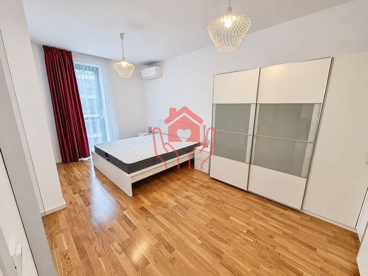 Apartament cu 2 camere decomandat, mobilat în Băneasa