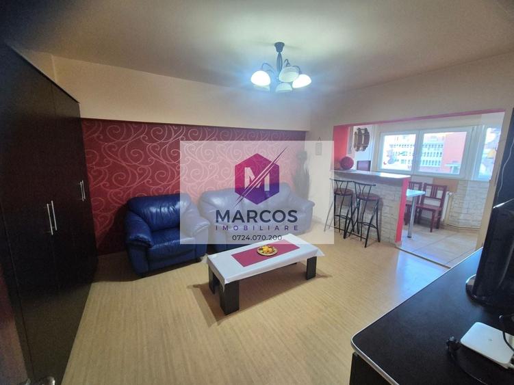 Apartament cu 2 camere semidecomandat în Central