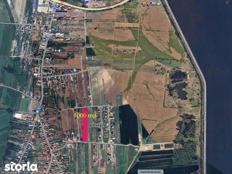 Teren de 5000 mp, în Coteana