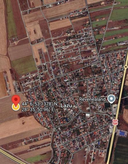 Teren de 409 mp, în Lazu