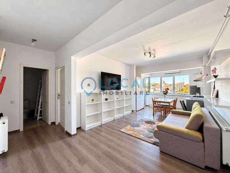 Apartament cu 2 camere semidecomandat, mobilat în Dâmbul Rotund