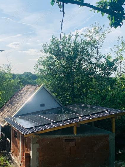 Casă cu 2 camere cu Teren 1500 Mp în Brazii