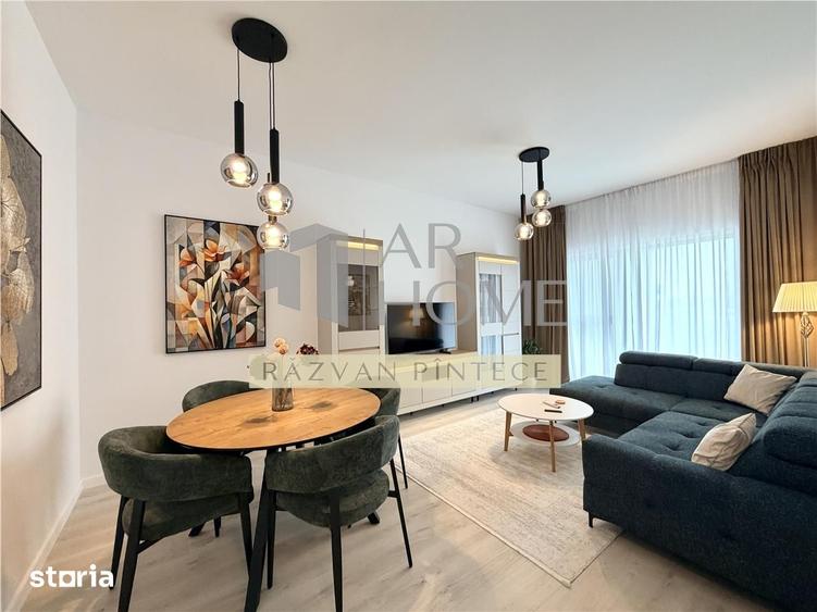 Apartament cu 2 camere, mobilat în Nord