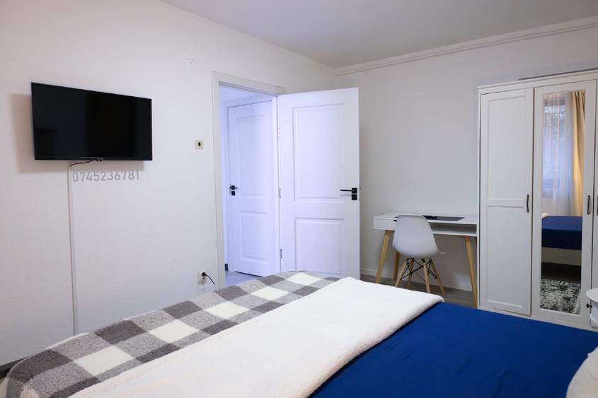 Apartament cu 2 camere decomandat, mobilat în Central