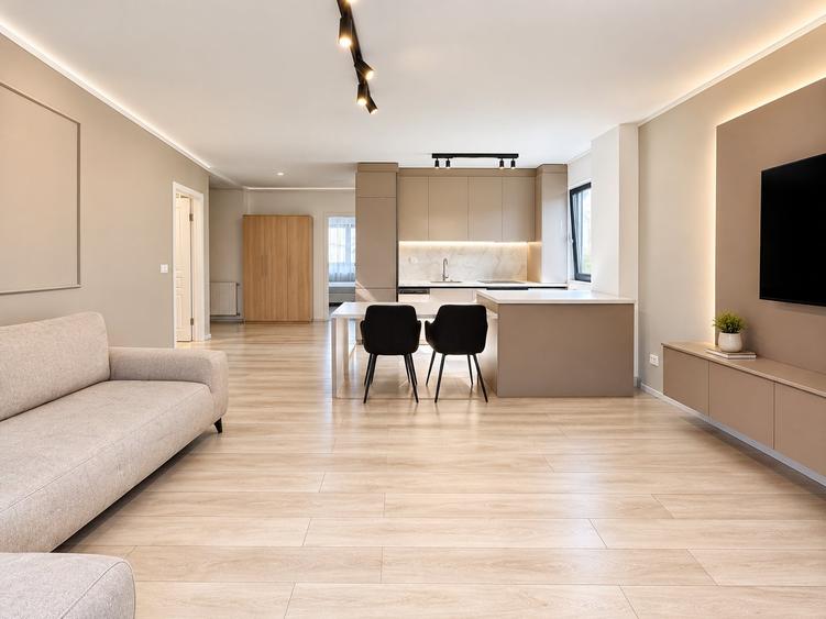Apartament cu 3 camere semidecomandat, mobilat în Zorilor
