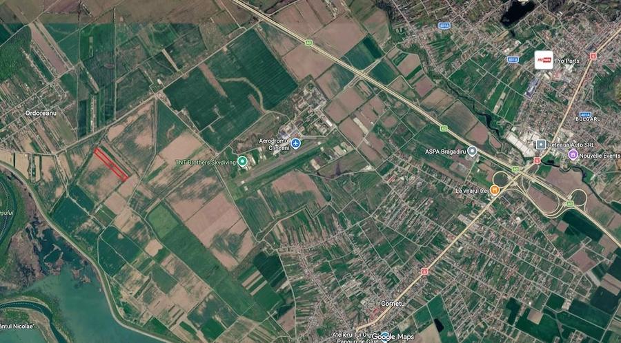 Teren de 20000 mp, în Cornetu
