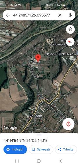 Teren de 800 mp, în Adunații-Copăceni