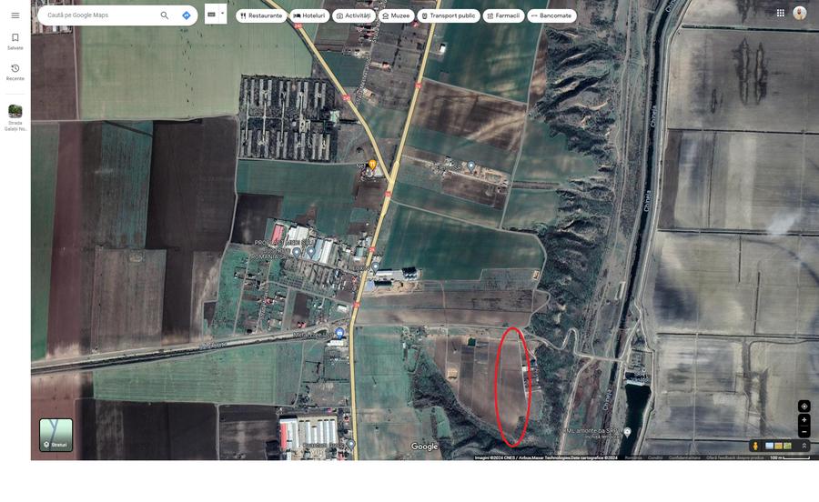 Teren Construcții extravilan de 500 mp, în Vânători
