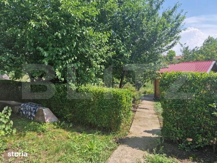 Casă cu 2 camere cu Teren 1000 Mp în Viișoara