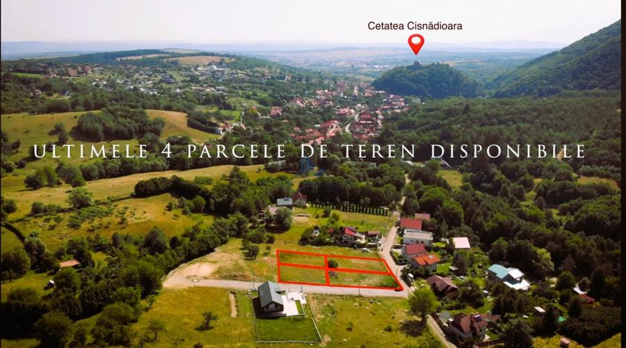 Teren Construcții intravilan de 706 mp, în Cisnădioara