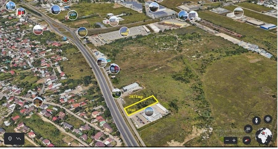Teren Construcții intravilan de 2871 mp, în Theodor Pallady