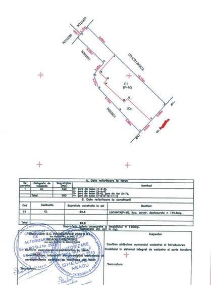 Casă individuală cu 7 camere cu Canalizare în Rahova
