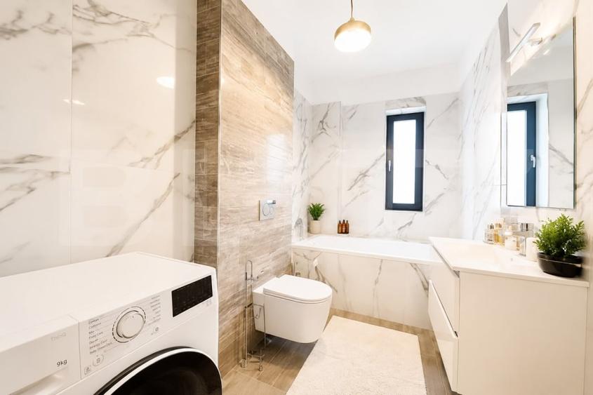 Apartament 2 camere, 54 mp, complet mobilat utilat, parcare inclusă, zona Giroc - 5