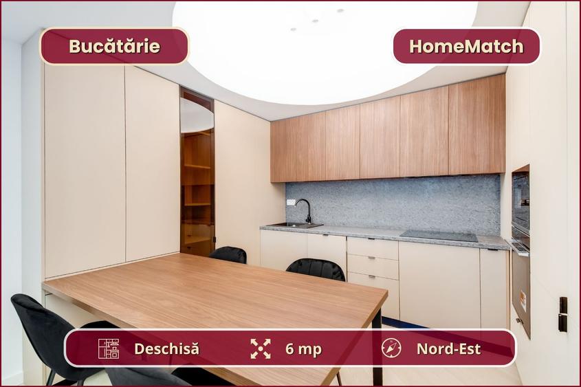 Cortina North || 2 dormitoare || Amenajat premium || Comision 0% - 5