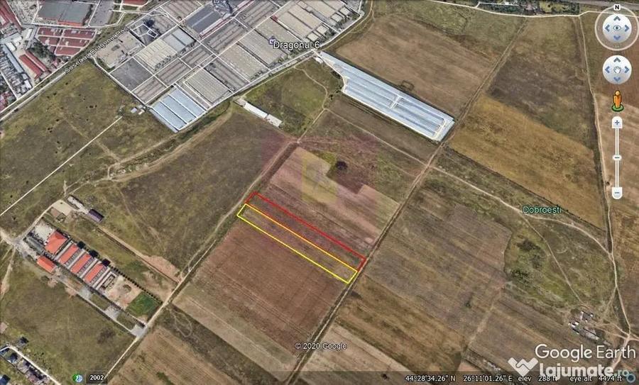 Vanzare 7500 mp teren Fundeni-Dobroesti-Stejarului - 2