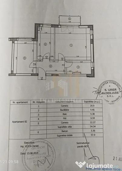 Apartament cu 2 camere decomandat, mobilat în Avantgarden