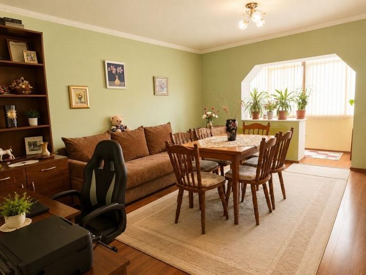 Apartament cu 2 camere decomandat, mobilat în Micro 17