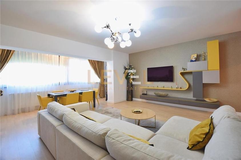 Apartament cu 4 camere decomandat, mobilat în Herăstrău