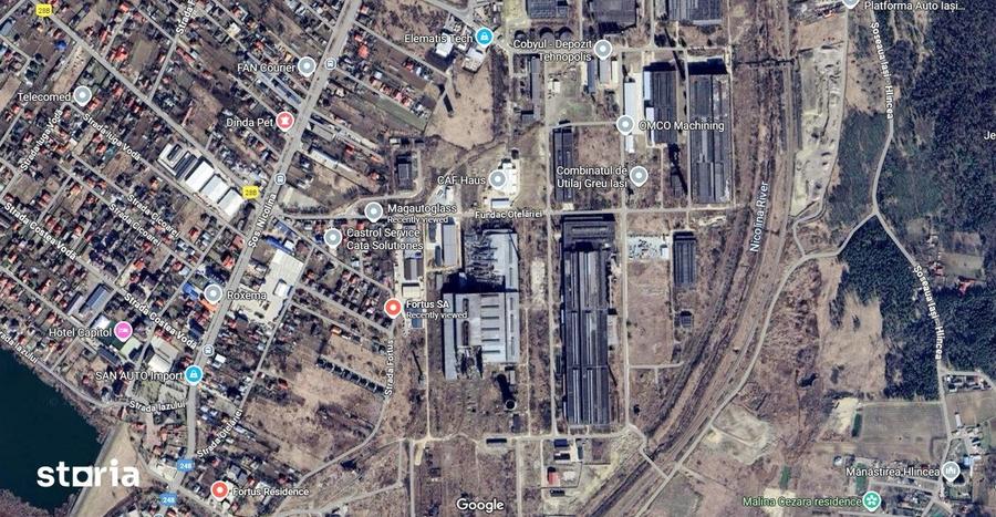 Teren de 9000 mp, în Zona industrială