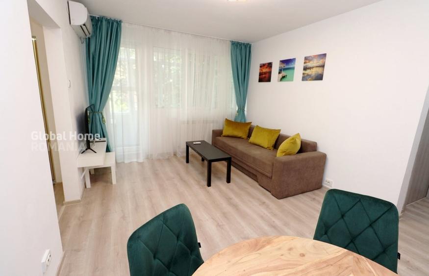 Apartament cu 2 camere semidecomandat, mobilat în 1 Mai