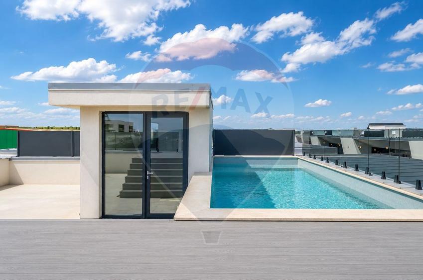 Casă individuală cu 5 camere cu Piscina în Central