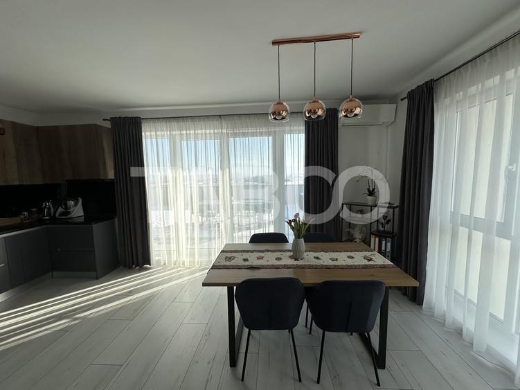 Apartament cu 3 camere decomandat, mobilat în Mihai Viteazul
